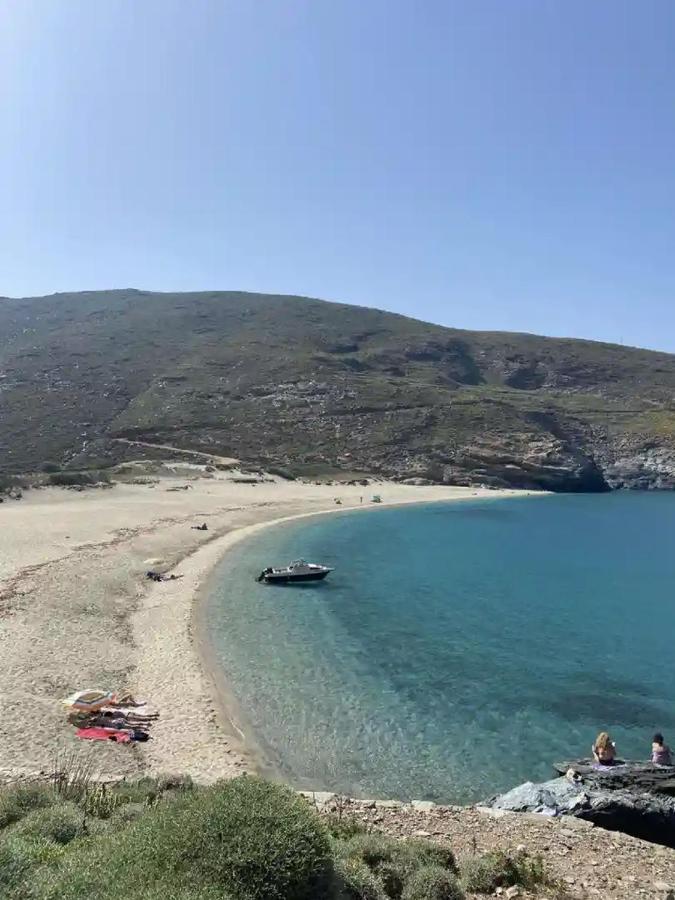 Kontos-Traditional House In Andros Beach エクステリア 写真