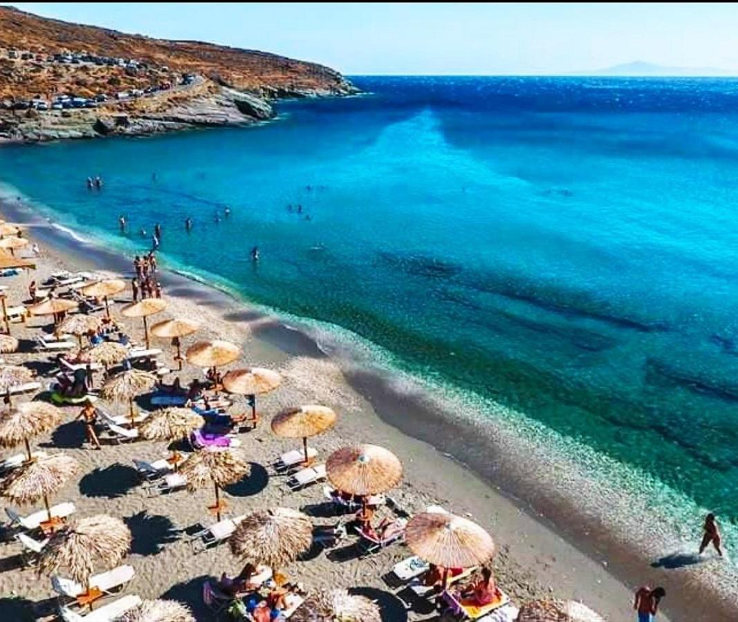 Kontos-Traditional House In Andros Beach エクステリア 写真