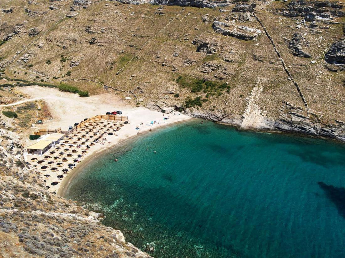 Kontos-Traditional House In Andros Beach エクステリア 写真